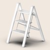SOLADDER Step Ladder 3 Step Folding, Small Step Stool for
