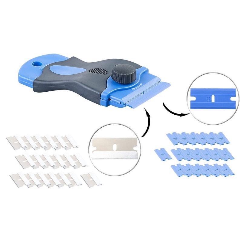 PEARL Hob Scraper: Hob Scraper for Scratch-Resistant & Sensitive Surfaces,