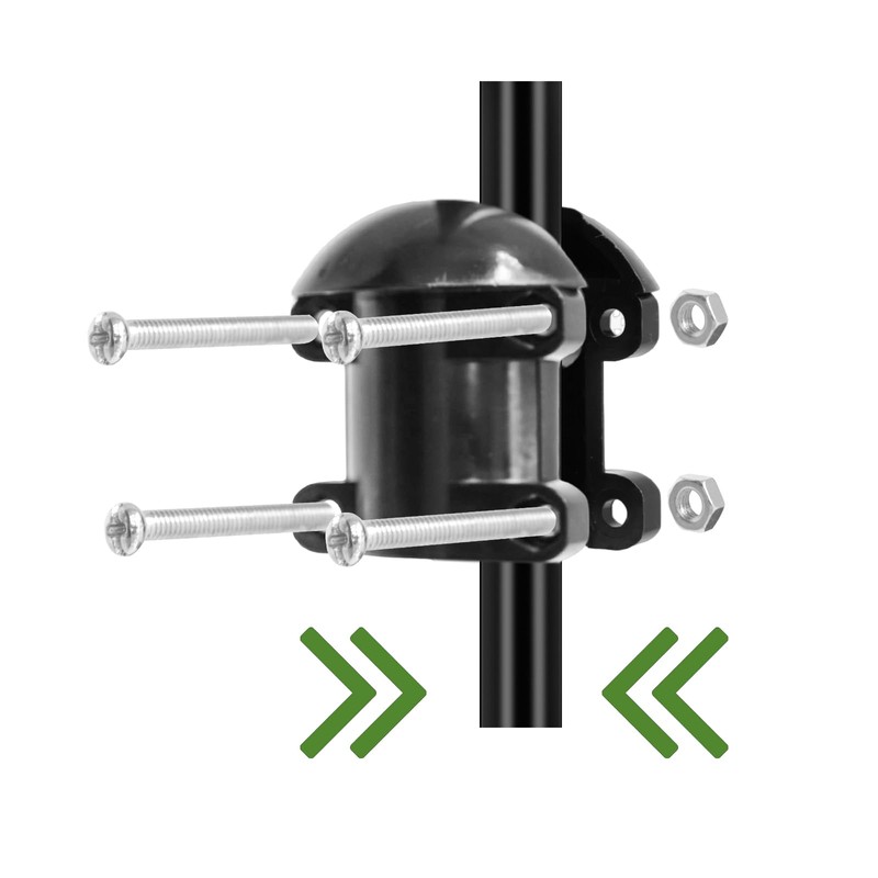 Squirrel Baffle Accessory for Bird Feeder Pole, Pole Mounted Buckle