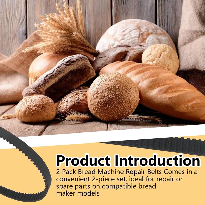 WELURE 5891 5891-33 Bread Machine Drive Belt for Sunbeam Bread