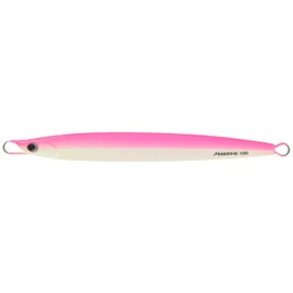 Palms G-04 JM-100 Metal Jig, Jig, 4.9 inches (125 mm), 3.5 oz (100 g), Glow Pink