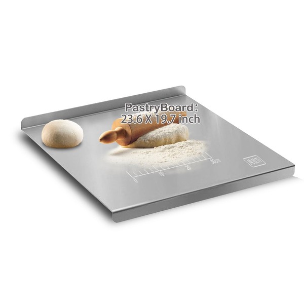 DOUEAT Titanium Cutting Boards Lightweight and Durable, Resistant to Deformation.