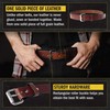 Relentless Tactical The Guardian Leather Gun Belt for Men Concealed