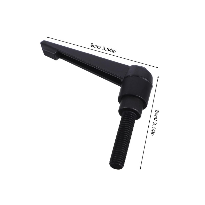 BIUDECO Fitness Equipment Height Adjustment Knob L-Shape Handle for Stationary