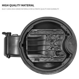 Fuel Filler Door Housing Pocket Cap Fuel Door Assembly Fit For For-d F150 2009-2014 For Lincoln Mark LT 2010-2014 L Replace 9L3Z9927936B 9L3Z-9927936-B by Sikawai