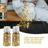 UPIQNG 2Pcs Gold Foil Paper Gold Leaf Gold Foil Flakes