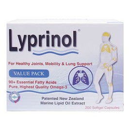 PHARMA HEALTH Pharma Lyprinol® Pcso-524® 200 Capsules New Zealand Green Lipped Mussel Extract Oil Joint Health Support & Mobility