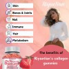 Riyuetian Gomitas Colágeno Vitamina-c Biotina Fresa 60
