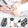 Professional Portable Nail Drill, 30000RPM Rechargeable Electric Nail File Machine