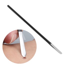 Cuchillo de Pedicura para Eliminación de Verrugas de Acero Inoxidable, Cuchillo de Pedicura Ergonómico Portátil para Eliminación de Maíz, Cuchillo de Pedicura para Hombres y