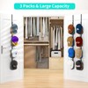 HapiRm Over Door Hat Rack - 3 Packs Hat Organizer