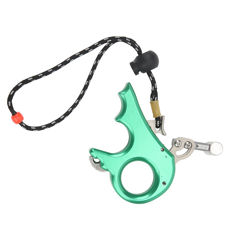 Archery Thumb Trigger Aluminum Alloy Compound Bow Release Aids 3