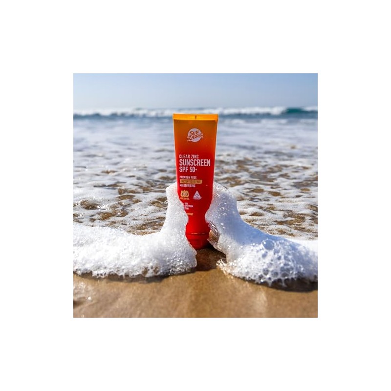Protector Solar Sun Zapper Clear Zinc Ultra SPF 50+ UVA