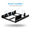ELUTENG Double-Deck HDD SSD Mounting Bracket 2Pack 2.5" to 3.5"