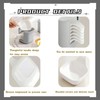 Dipping Sauce Plate and Holder Set, 6Pcs Plastic Dipping Dish