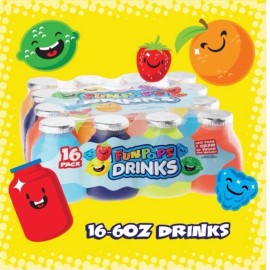 Funpops 16 PACK! Funpops Assorted Flavors  Drink  16/ 6 oz