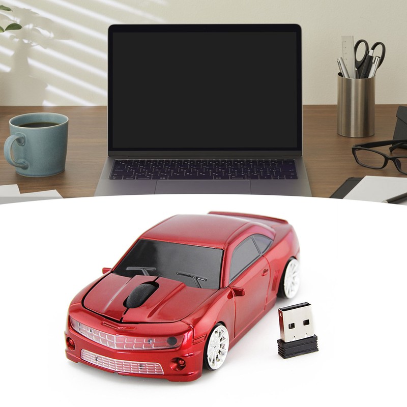 Sport Car Shaped Wireless Computer Mouse 2.4G High Accuracy Sensor