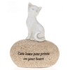 Angel Stone - Cat Ornament - Cats Leave Paw Prints