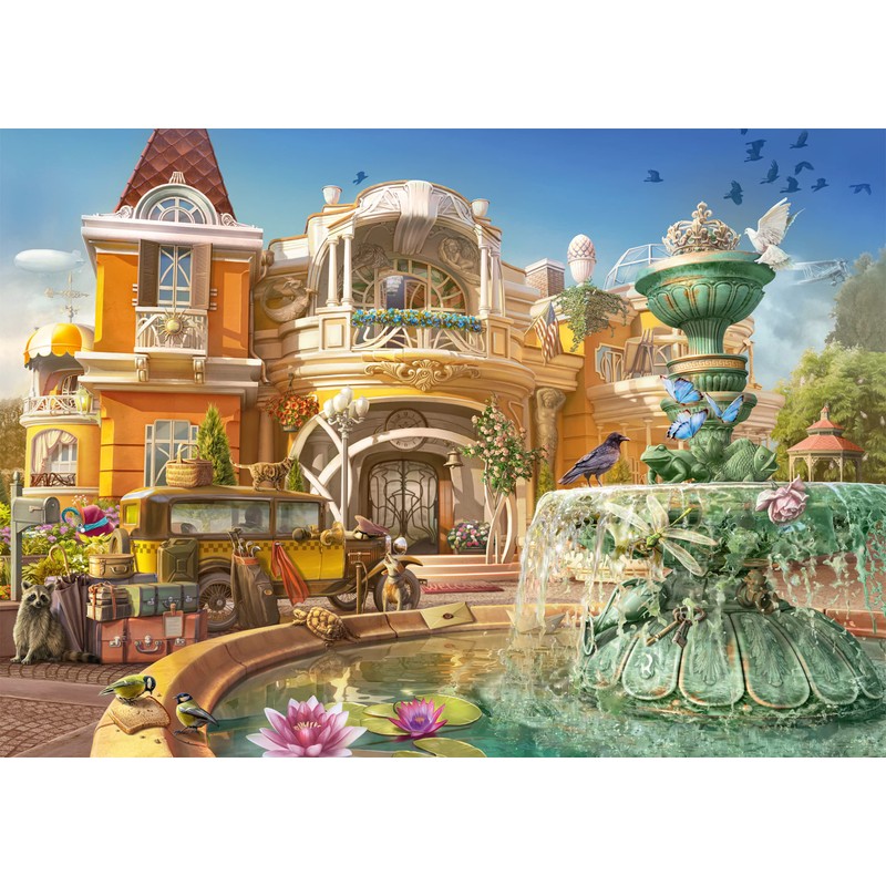 Schmidt Spiele 59973 Junes Journey Orchid Estate Jigsaw Puzzle 1000