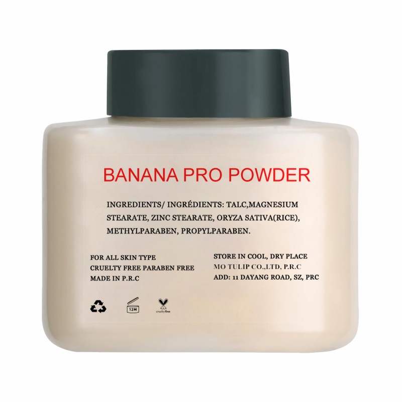MO TULIP Banana Pro Loose Baking Powder – Matte Setting