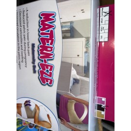 MATERN-EZE Pregnancy Maternity Support Back Brace Belt, Soft Elastic, Medium