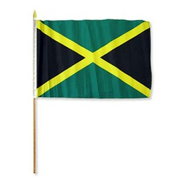 "Flags & Signs" 12x18 12"x18" Lot of 6 Jamaica Flag a-1-1986