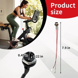 brougetme for Peloton Exercise Bike Compatible Power Plug Connector Input Cable Replacement - for Peloton Exercise Bike (Not for Bike Plus)