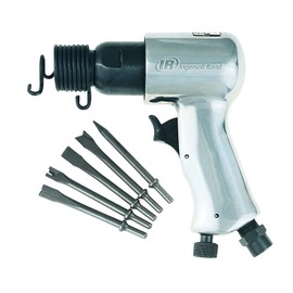 Ingersoll Rand Ingersoll-Rand 115 Standard Duty 5,000 Blows-Per-Minute Pneumatic Hammer, 115K - Tool plus 5 Piece Chisel Set