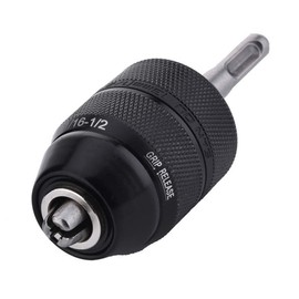 Mesee Drill Chuck Adapter 2-13 Keyless Chuck 1/2-20UNF, Drill Chuck with Adapter for SDS Plus Attachment, Quick Change Adapter Converter Miniature Drill Chuck Mini Accessories