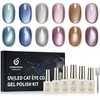 CHERIMOYA Kit de 6 Esmalte de Uñas de Gel Ojos
