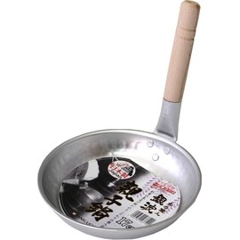 Taniguchi Metal Japanese Craftsmen Silver Wave Parent-child Pot 6.7 inches (17 cm), Made in Japan