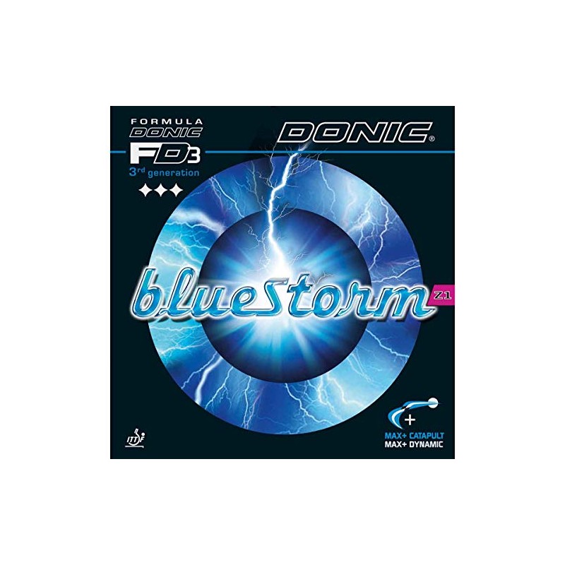 Donic Bluestorm Z1 Rubber Max, Black