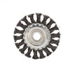 Twist Knot Wire Wheel 125mm x 22mm Round Angle Grinder