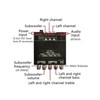 2x50W Bluetooth 5.0 Stereo Sound Receiver Amplifier Board 2.1Channel Subwoofer