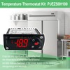PJEZS0H100 Digit Temperature Controller Thermostat with Temperature Sensor Probes 115V