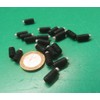 Black Oxide Steel Nylon Tip Set Screw 1/4"-20 x .500"