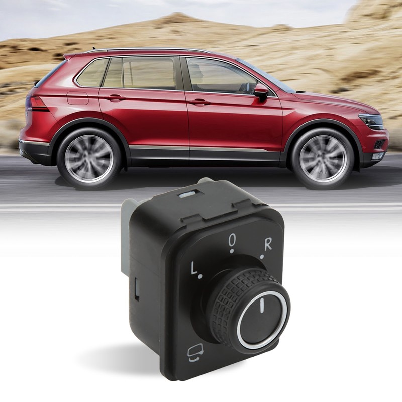 Car Side Door Rearview Mirror Control Switch 3G0959565C Replacement for