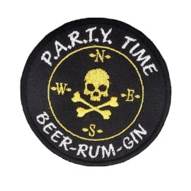 Alestorm Patch Skull Crossbone Scottish Pirate Folk Power Heavy Metal Band Beer
