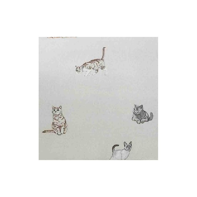 Rapport Home Cats Bedding Set - Purrfect Microfibre 180TC Reversible