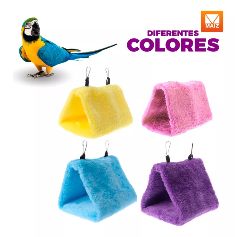 Maíz Hamaca Nido Casa Campaña Colgante Columpio Pajaros Chico