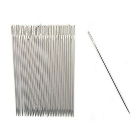 HAND Easy to Thread 5.7cm/2.5" Sewing Needles, Pack of 30