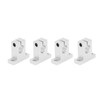 4 Pcs Rail Guide Support Aliminum Alloy Linear Motion Bracket