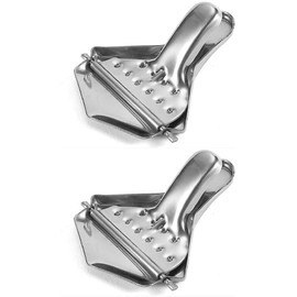 Lemon Slice Squeezer,2 PCS Stainless Steel Manual Juicer Lemon Clips Multifunctional Manual Citrus Press Lemon Wedge Squeezers for Lemon Orange Lime Citrus