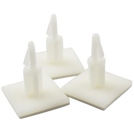 LQ Industrial 25pcs Sticky PCB Spacer Adhesive Standoffs Plastic Column 12.8mm Support Height for Circuit Board Fixed