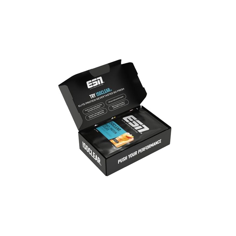 ESN ISOCLEAR Whey Isolate Protein Powder, Sample Box, 5 x