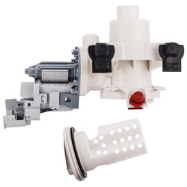 1200164 Clothes Washer Front Load Drain Pump Compatible with whirl-pool Duet Washer ghw9250mw1 ghw9150pw1 ghw9150pw4 ghw9200lw ghw9300pw4 ghw9400pw1 ghw9400pw4