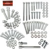 BIGLKNM 100pcs Bolt Kit Compatible with Yamaha TW200 XT200 1987-2024,
