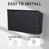 Wall Mount Mailbox for House Outside, Large Capacity Mailbox with