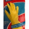 Brillo Basics Reusable Latex Gloves For Cleaning Dishwashing Medium SHIPS