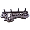 Cast Iron Motorcycle Themed Hook Rack